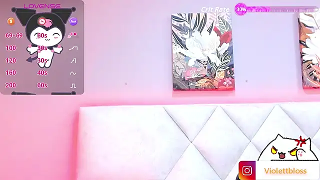 Violettbloss online show from 09.23.25