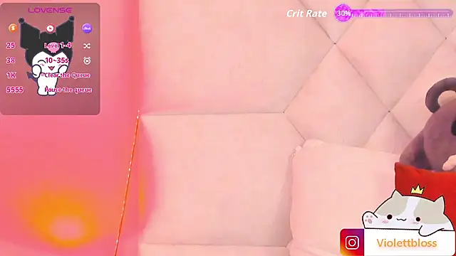 Violettbloss online show from 10.02.25