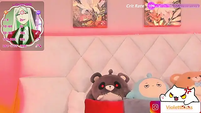 Violettbloss online show from 10.03.25