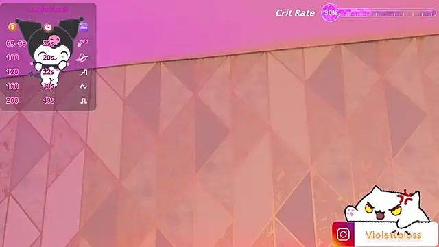 Violettbloss online show from 02.25.26