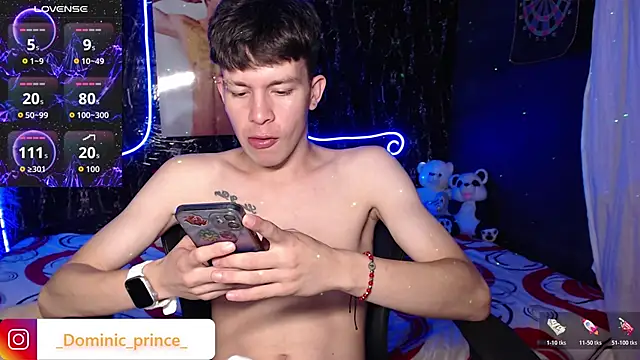 DominicPrince online show from 03.10.26