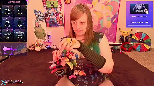 BabyZelda online show from 12.07.24