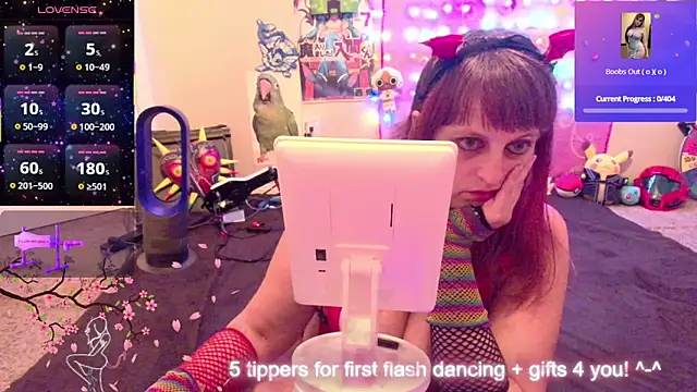 BabyZelda online show from 04.10.26