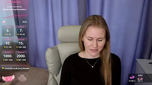 Snapshot of IsabelAllen chatting on 02.10.25 IsabelAllen online show from 02.10.25