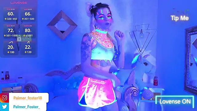 Snapshot of Palmer-Foster chatting on 02.21.25 Palmer-Foster online show from 02.21.25