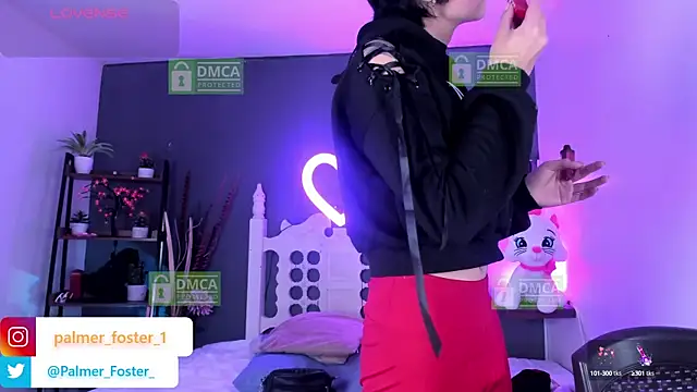 Snapshot of Palmer-Foster chatting on 10.06.25 Palmer-Foster online show from 10.06.25