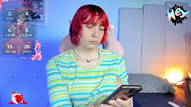 Snapshot of -kisa_ chatting on 02.01.25 -kisa online show from 02.01.25