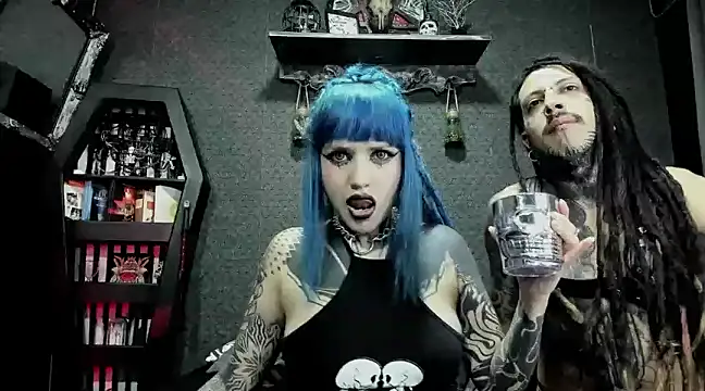 Snapshot of DimmuandDarkness chatting on 12.05.24 DimmuandDarkness online show from 12.05.24