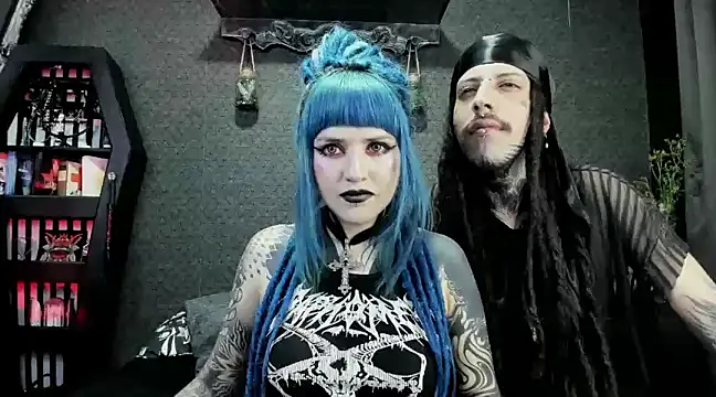 Snapshot of DimmuandDarkness chatting on 12.31.24 DimmuandDarkness online show from 12.31.24