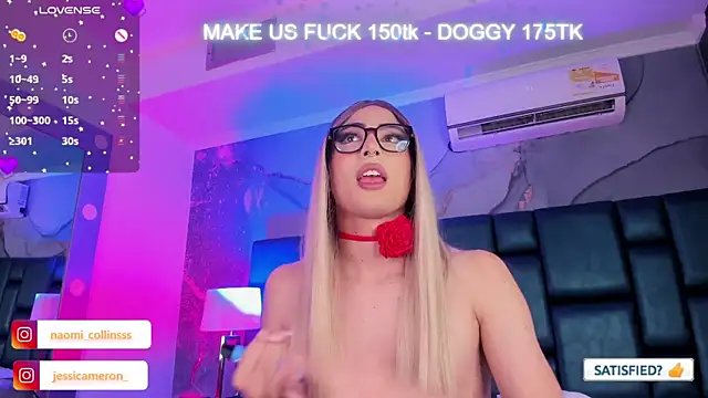 Snapshot of JESSI_NAOMI chatting on 12.18.24 JESSI NAOMI online show from 12.18.24