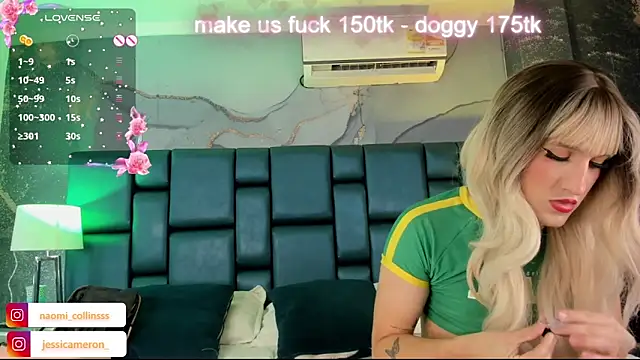 Snapshot of JESSI_NAOMI chatting on 01.09.25 JESSI NAOMI online show from 01.09.25