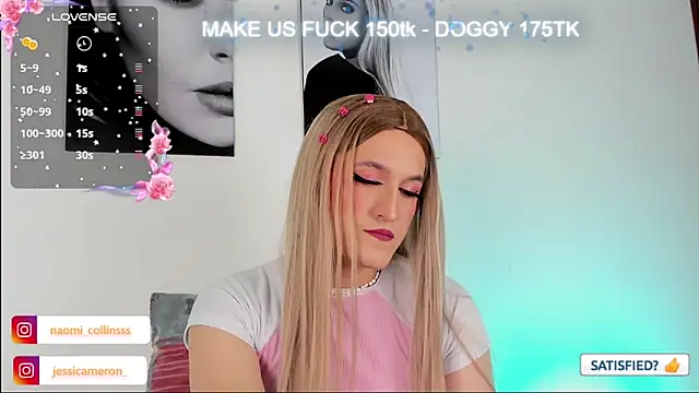 Snapshot of JESSI_NAOMI chatting on 01.27.25 JESSI NAOMI online show from 01.27.25