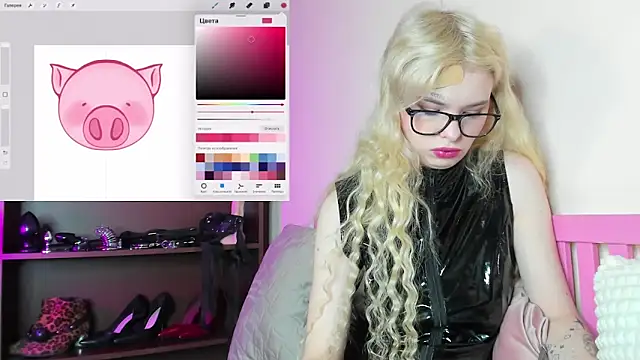 MisssLola online show from 02.14.25