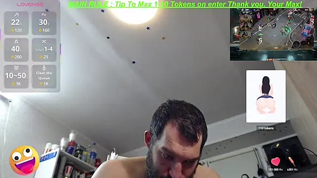 BISEXGOOD777 online show from 03.08.25