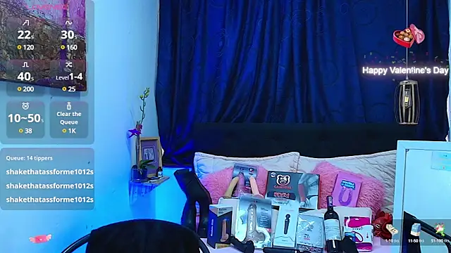 Snapshot of avans_15 chatting on 02.23.25 avans 15 online show from 02.23.25