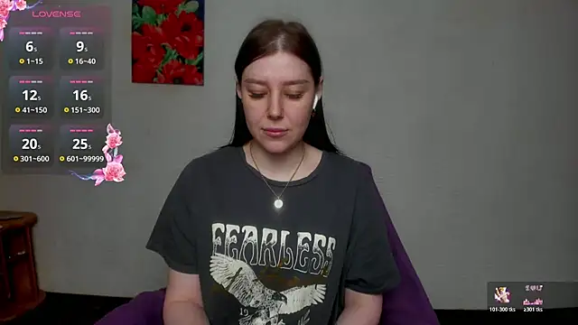 Snapshot of Sannyflover chatting on 04.27.26 Sannyflover online show from 04.27.26