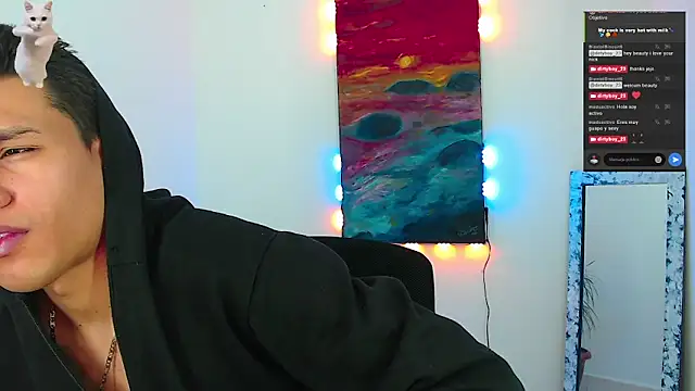 Snapshot of dirtyboy_23 chatting on 02.20.25 dirtyboy 23 online show from 02.20.25