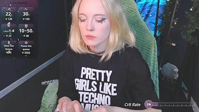 Snapshot of Crackling_Tatii chatting on 01.16.25 Crackling Tatii online show from 01.16.25