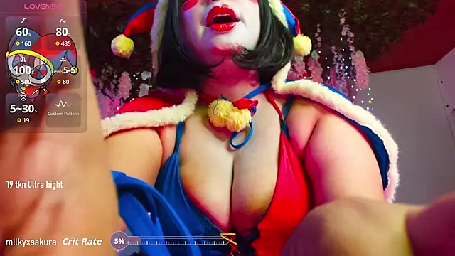 Snapshot of MilkyXSakura chatting on 11.14.25 MilkyXSakura online show from 11.14.25