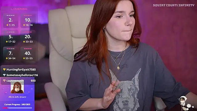 RedShinee online show from 02.27.25