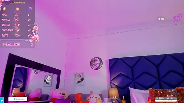 Snapshot of CampbelGinger chatting on 02.10.25 CampbelGinger online show from 02.10.25