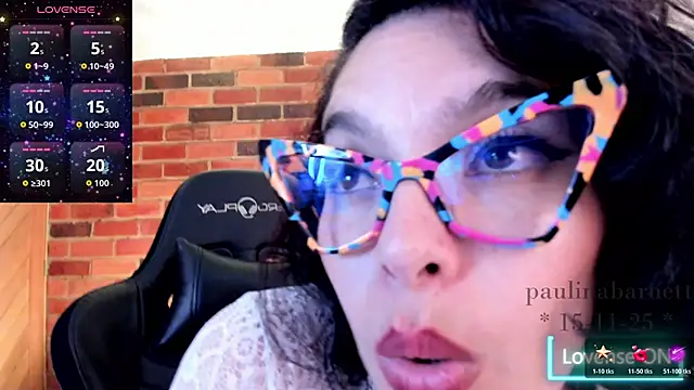 Snapshot of paulinabarnett- chatting on 11.16.25 paulinabarnett- online show from 11.16.25