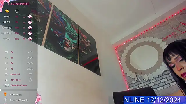 Naughty Lizeth online show from 12.13.24