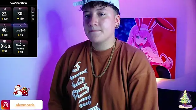 Snapshot of _AlexMorris chatting on 12.13.24 AlexMorris online show from 12.13.24