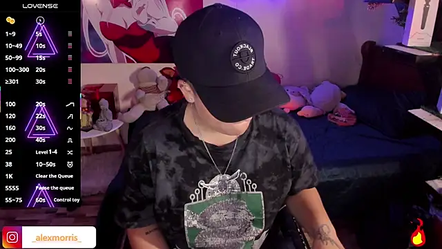 Snapshot of _AlexMorris chatting on 09.29.25 AlexMorris online show from 09.29.25