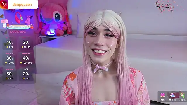 Snapshot of DaripQueen chatting on 09.16.25 DaripQueen online show from 09.16.25