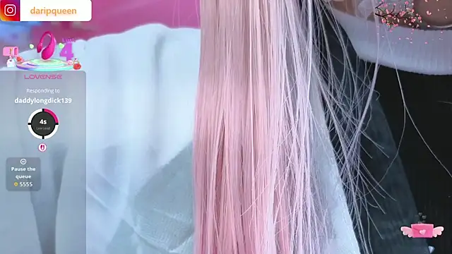 Snapshot of DaripQueen chatting on 10.03.25 DaripQueen online show from 10.03.25