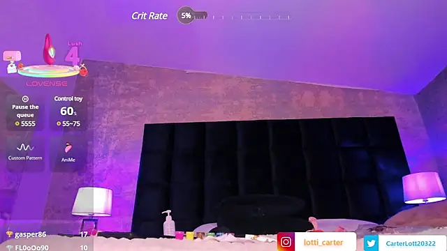 LottiCarter online show from 03.07.25