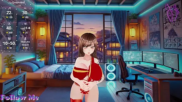 Hanaedamngirl online show from 12.24.24