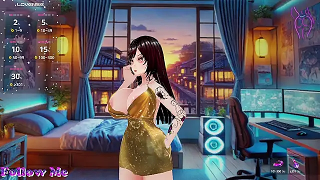 Hanaedamngirl online show from 09.12.25