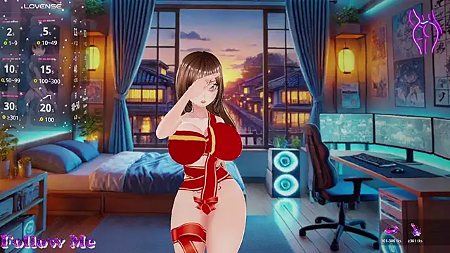 Hanaedamngirl online show from 10.26.25