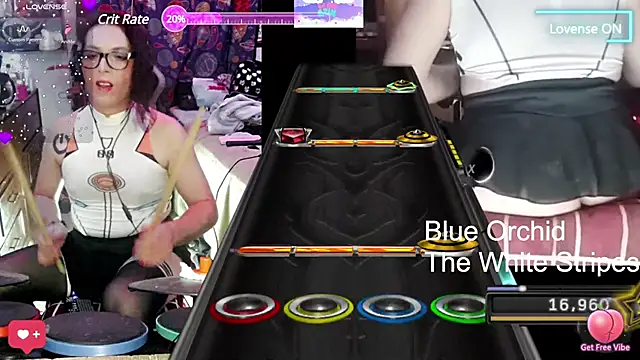 SissyFlorAzul online show from 02.16.25