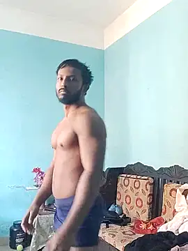 HunkyAriyan online show from 02.14.25