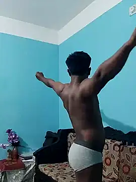 HunkyAriyan online show from 03.12.25