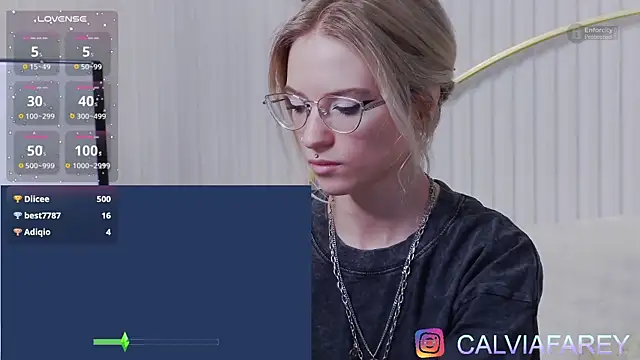 calviafarey online show from 02.14.26