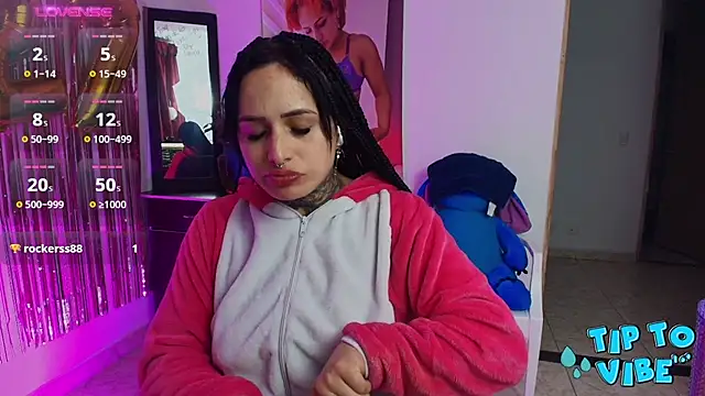 Snapshot of TinnaDawsom chatting on 03.07.25 TinnaDawsom online show from 03.07.25