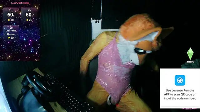 FoxieHikari online show from 12.05.24