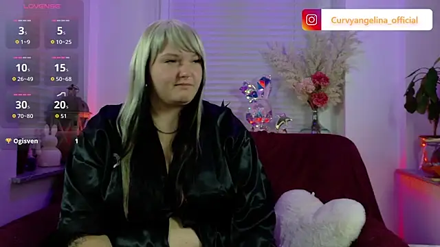 CurvyAngelina Official online show from 10.07.25