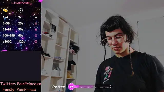 pain princee online show from 12.09.24