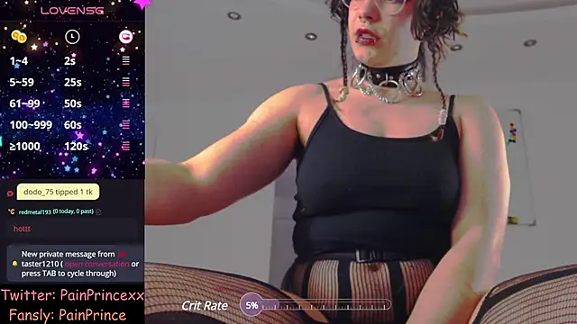 pain princee online show from 12.19.24