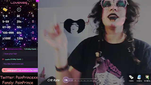 pain princee online show from 01.15.25