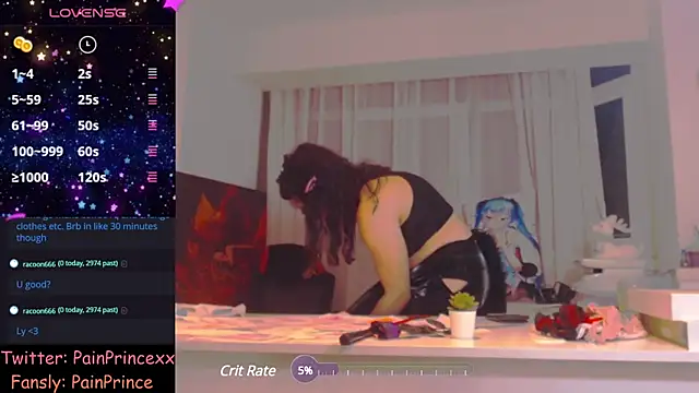 pain princee online show from 01.21.25