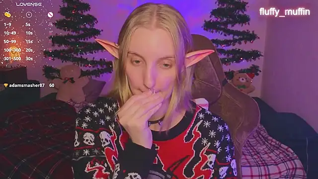 Snapshot of Fluffy_muffin_ chatting on 12.12.24 Fluffy muffin online show from 12.12.24