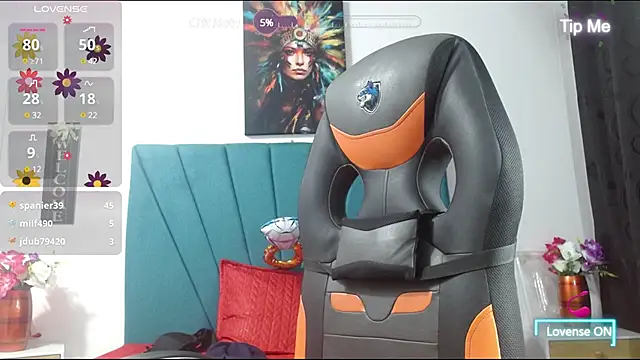 Snapshot of Dubraska1 chatting on 03.19.25 Dubraska1 online show from 03.19.25