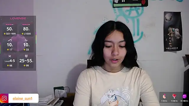 Snapshot of elaine_sun chatting on 03.22.25 elaine sun online show from 03.22.25