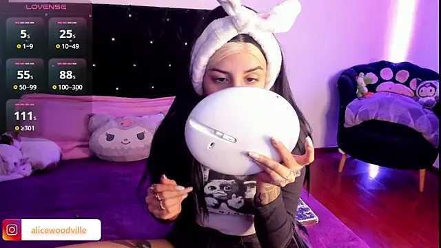 Alice woodville online show from 01.02.25